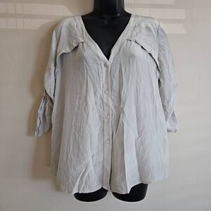 BCBGMaxAzria Button Up Blouse